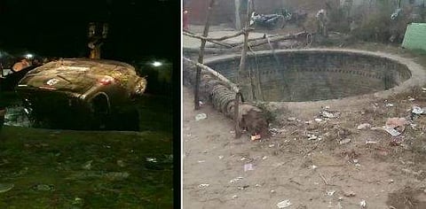 കാര്‍ കിണറ്റിലേക്ക് കുത്തനെ വീണു; ആറ് പേര്‍ക്ക് ദാരുണാന്ത്യം