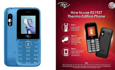 പനി നോക്കാന്‍ ഇനി തെര്‍മോമീറ്റര്‍ വേണ്ട! 1,049 രൂപയ്ക്ക് മൊബൈല്‍ ഫോണ്‍ 