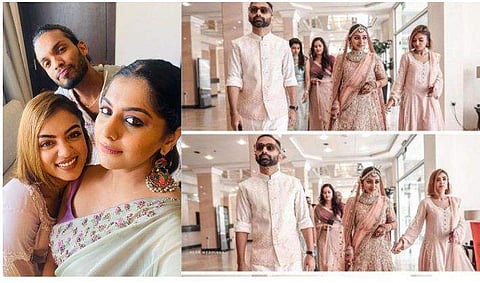 ദുബായിൽ വിവാഹവേദിയിൽ തിളങ്ങി ഫഹദും നസ്രിയയും; കിടിലൻ എൻട്രി, ചിത്രങ്ങളും വിഡിയോയും