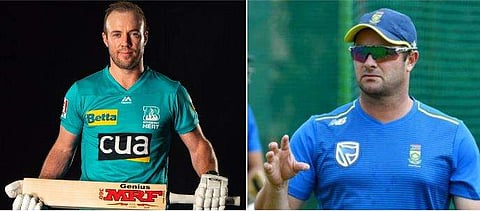 എബി ഡിവില്ല്യേഴ്‌സ് വീണ്ടും ദക്ഷിണാഫ്രിക്കന്‍ ടീമിലേക്ക്? അവസരമുണ്ടെന്ന് മുഖ്യ പരിശീലകന്‍