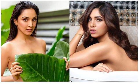 ഇലയുടെ മറവില്‍ നഗ്നയായി കിയാര; ബാത്ടബ്ബില്‍ ഭൂമിയുടെ സെക്‌സി ഷോട്ട് ,കലണ്ടര്‍ ചിത്രങ്ങള്‍ വൈറല്‍