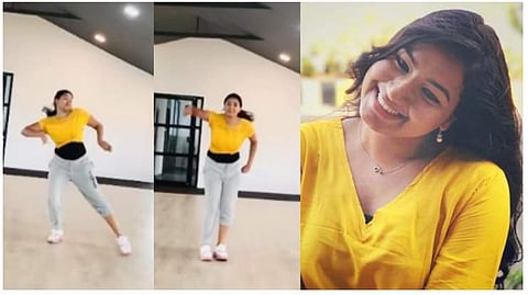 'മിന്നൽ കൈവള ചാര്‍ത്തി, മഴവില്ലൂഞ്ഞാലാടി...', കിടിലൻ നൃത്തവുമായി ​ഗ്രേസ് ആന്റണി; ഏറ്റെടുത്ത് ആരാധകർ, വിഡിയോ 