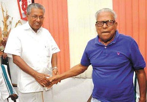 വിഎസിനെ പിണറായി സന്ദര്‍ശിച്ചു