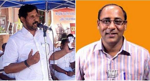 കണ്ണൂരില്‍ എന്‍ ഹരിദാസും കാസര്‍കോട് കെ ശ്രീകാന്തും ബിജെപി ജില്ലാ പ്രസിഡന്റുമാര്‍ ; സമവായമാകാതെ എറണാകുളവും കോട്ടയവും