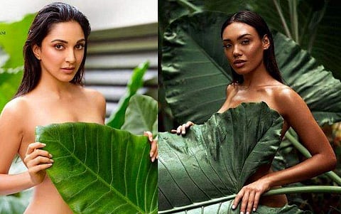 കിയാരയുടെ ആ വൈറല്‍ ചിത്രം കോപ്പിയടി; നാണമില്ലേയെന്ന് സോഷ്യല്‍ മീഡിയ