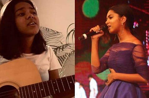 പാട്ടെഴുതി സംഗീതം ചെയ്ത് പ്രാര്‍ത്ഥന ഇന്ദ്രജിത്ത്; അത് ക്യാമറയില്‍ പകര്‍ത്തി പൃഥ്വിരാജ്, വിഡിയോ 