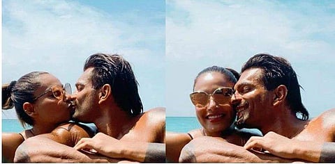 സ്വിമ്മിംഗ് പൂളില്‍ പരസ്പരം ചുംബിച്ച് ബിപാഷയും കരണും; അവധി ആഘോഷം, ചിത്രങ്ങള്‍