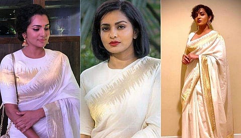 ഉറ്റ സുഹൃത്തിന്റെ വിവാഹമടക്കം മൂന്ന് പരിപാടികള്‍; ഒരേ വേഷത്തില്‍ വ്യത്യസ്ത സ്റ്റൈലില്‍ പാര്‍വതി തിളങ്ങിയത് ഇങ്ങനെ 