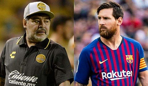 'ദിവസവും മാന്ത്രിക പ്രകടനം', മറഡോണയേക്കാൾ കേമൻ മെസിതന്നെ  