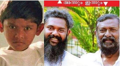 അന്ന് ചട്ടമ്പിയായി അച്ഛന്റെ ഒക്കത്ത്, ഇന്ന് അച്ഛനേക്കാള്‍ വലിയ താടിക്കാരന്‍; മകനൊപ്പമുള്ള ചിത്രം പങ്കുവെച്ച് ലാല്‍