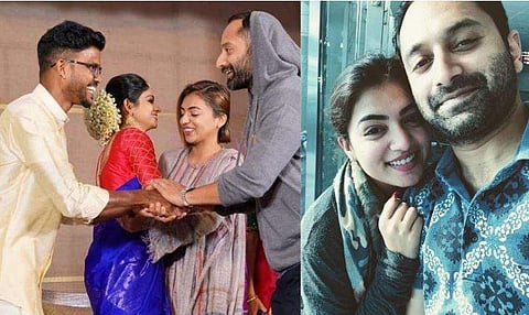 കൂട്ടുകാരിയുടെ കല്യാണം കൂടാന്‍ ഫഹദിനൊപ്പം നസ്രിയ എത്തി; വിഡിയോ വൈറല്‍