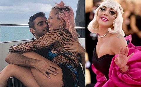 മൈക്കിളിന് മടിയിലിരിക്കുന്ന ലേഡി ഗാഗ; കാമുകനെ പരിചയപ്പെടുത്തി പോപ് താരം; അമ്പരന്ന് ആരാധകര്‍