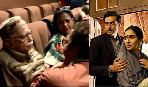 കശ്മീര്‍ പണ്ഡിറ്റുകളുടെ ജീവിതം കണ്ട് കണ്ണീരണിഞ്ഞ് എല്‍കെ അഡ്വാനി; വിഡിയോ വൈറല്‍