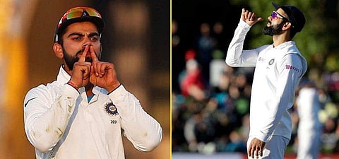 മാന്യതയെല്ലാം രണ്ടാം ടെസ്റ്റിലേക്കെത്തിയപ്പോള്‍ പമ്പ കടന്നു; വില്യംസണിന്റെ വിക്കറ്റ് ആഘോഷിച്ചും, കാണികള്‍ക്ക് നേരെ അസഭ്യം ചൊരിഞ്ഞും കോഹ്‌ലി