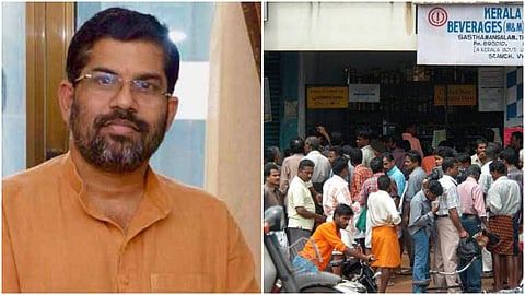 'ഒരാള്‍ക്ക് ക്ഷേത്രത്തിലും പള്ളിയിലും പോകാനുള്ള അവകാശമുള്ളതുപോലെ മറ്റൊരാള്‍ക്ക് ബീവറേജില്‍ പോകാനുള്ള അവകാശവുമുണ്ട്';  സ്വാമി സന്ദീപാനന്ദ ഗിരി