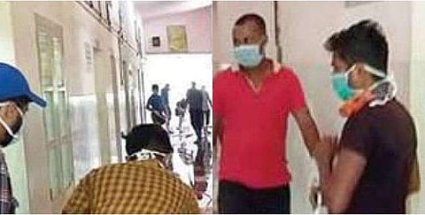 കൊറോണയെ നേരിടാന്‍ രാഷ്ട്രീയം മറന്ന്... ; ഐസൊലേഷന്‍ വാര്‍ഡിനായി ആശുപത്രിക്കെട്ടിടം ശുചീകരിച്ച്  ഡിവൈഎഫ്‌ഐ-യൂത്ത് കോണ്‍ഗ്രസ് പ്രവര്‍ത്തകര്‍