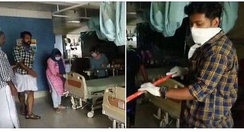 കൊറോണ : പിവിഎസില്‍ ഐസൊലേഷന്‍ വാര്‍ഡ് ഒരുങ്ങുന്നു ; ആശുപത്രി ശുചീകരിച്ച് ഡിവൈഎഫ്‌ഐ പ്രവര്‍ത്തകര്‍ ( വീഡിയോ)