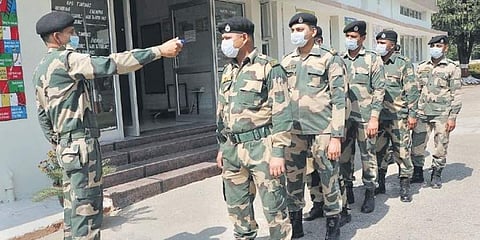 ബിഎസ്എഫ് ജവാന് കോവിഡ്; 50പേര്‍ നിരീക്ഷണത്തില്‍