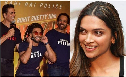 താമസിച്ചെത്തിയതിന് പരസ്യമായി ഏത്തമിട്ട് രണ്‍വീര്‍, കാരണം ഭാര്യയാണെന്ന് വിശദീകരണവും; കിടിലന്‍ മറുപടിയുമായി ദീപിക (വിഡിയോ)