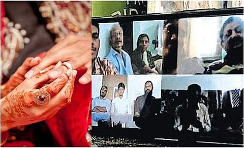 വധു ബെംഗളൂരുവിൽ, വരൻ ചെന്നൈയിലും; വിഡിയോ കോൺഫറൻസിലൂടെ നിശ്ചയം നടത്തി, വിവാഹം അടുത്തമാസം 