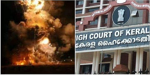 നിരോധിത വസ്തുക്കൾ ഉപയോ​ഗിക്കരുത് ; മരട് വെടിക്കെട്ടിന് ഉപാധികളോടെ അനുമതി