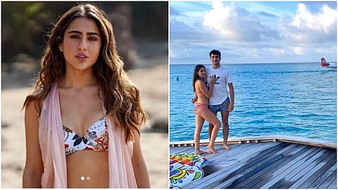 ഇങ്ങനെയാണോ സഹോദരനൊപ്പം നില്‍ക്കുക?; നടിയുടെ ബിക്കിനി ചിത്രത്തിന് വിമര്‍ശനം