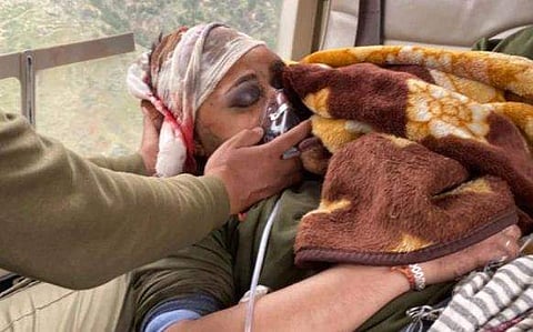 പരിക്കേറ്റ എഎസ്ഐ വിശാൽ സിങ്