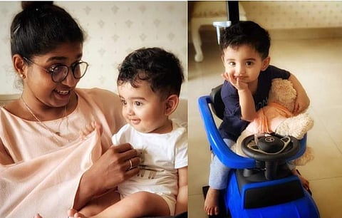 'അപ്പനും അമ്മയും പല തന്ത്രങ്ങളും ഇറക്കും, വീഴാതെ നമുക്ക്‌ തിരിച്ചടിക്കണം'; ഇസുക്കുട്ടന് പിറന്നാൾ ആശംസ 