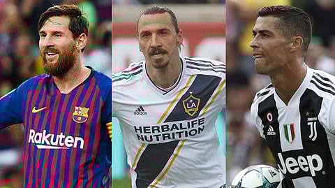 മെസിയേയും ക്രിസ്റ്റ്യാനോയേയും പോലെ ഇതിഹാസമാണ്‌ ഇബ്രാഹിമോവിച്ച്‌; എക്കാലത്തേയും മികച്ച സ്‌ട്രൈക്കറെന്ന്‌ മന്‍സിനി