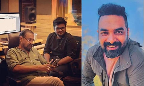 'ഗുരുവിനൊപ്പം എന്റെ മകൻ, അച്ഛനെന്ന നിലയിൽ അഭിമാനം'; ചിത്രം പങ്കുവെച്ച് ​ഗോപി സുന്ദർ 