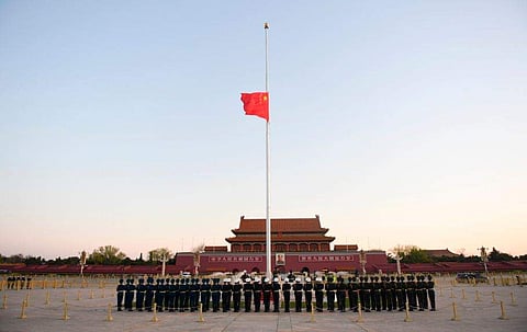 ചൈനയില്‍ ഇന്ന് ദുഃഖാചരണം; കോവിഡ് ബാധിച്ച് മരിച്ച ഡോക്ടര്‍മാര്‍ക്കും പൗരന്മാര്‍ക്കും ആദരം