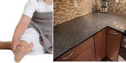 അമ്മയുടെ അടി പേടിച്ച് മൂന്ന് വയസുകാരി സ്ലാബിനടിയിൽ; ലോക്ക്ഡൗണിനിടെ നെട്ടോട്ടമോടി വീട്ടുകാർ