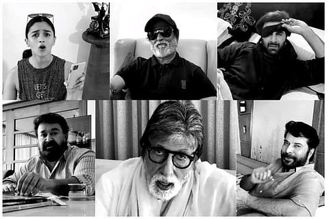 ബച്ചന്റെ സൺ​ഗ്ലാസ് തേടി മമ്മൂക്കയും ലാലേട്ടനും, സ്റ്റൈൽ മന്നൻ മുതൽ ആലിയ വരെ; വീടിന് പുറത്തിറങ്ങാതെ ഒരു രസികൻ ചിത്രം (വിഡിയോ) 