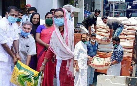 28,000 കിലോ അരി; 2,800 കിലോ കടല, 2,800  കിലോ പയര്‍; വയനാടിനായി രാഹുലിന്റെ കരുതല്‍