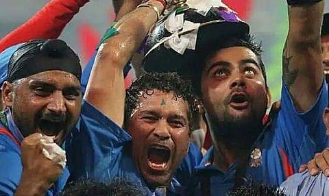 'സച്ചിന്‍ ടെണ്ടുല്‍ക്കര്‍ നൃത്തം ചെയ്യുന്നത് ജീവിതത്തിൽ ആദ്യമായി അന്ന് ഞാൻ കണ്ടു' (വീഡിയോ)