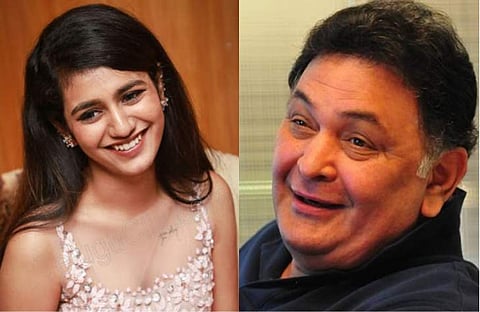 'എന്നെത്തന്നെ വിശ്വാസമില്ലാതിരുന്നപ്പോൾ പ്രചോദനമായത് ഈ വാക്കുകൾ'; ഋഷി കപൂറിനെക്കുറിച്ച് പ്രിയ വാര്യർ 