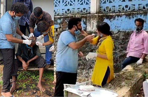 തെരുവിൽ കേക്ക് മുറിച്ച് ആഘോഷം; നടൻ വിനു മോഹന്റെ പിറന്നാൾ വിഡിയോ 