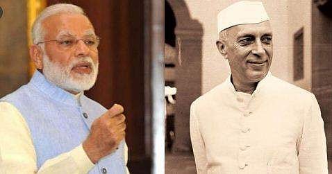 നെ​ഹ്റുവിന് സ്മരണാഞ്ജലിയർപ്പിച്ച് മോദി; ദാർശനികനായ ഇന്ത്യയുടെ പുത്രനെന്ന് രാഹുൽ