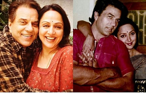 ഇവർ ഒന്നിച്ചിട്ട് 40 വർഷം; ഹേമമാലിനിക്കും ധർമേന്ദ്രയ്ക്കും ആശംസകളുമായി ഇഷ