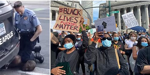 ഫ്ലോയ്ഡിന്‍റെ കൊലപാതകത്തില്‍ അമേരിക്കയിൽ പ്രതിഷേധം ; ആയിരങ്ങൾ തെരുവിൽ ; വെടിവെപ്പിൽ ഒരു മരണം ( വീഡിയോ)