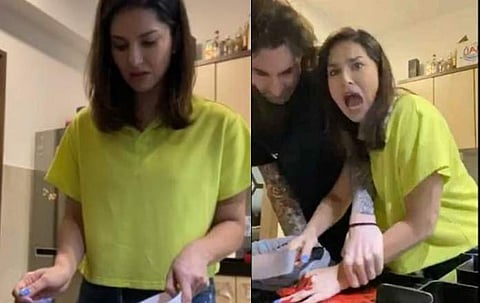 ലൈവ് വിഡിയോയിൽ വിരൽ മുറിച്ച് സണ്ണി ലിയോണി!, അലർച്ച കേട്ട് പാഞ്ഞെത്തി ഡാനിയേൽ, ട്വിസ്റ്റ് 