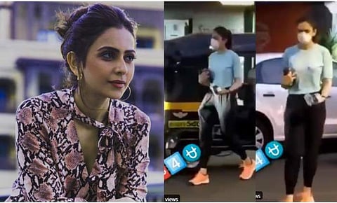 റോഡിൽ മദ്യക്കുപ്പികളുമായി രാകുൽ പ്രീത്? വൈറലായി വിഡിയോ; താരത്തിന്റെ മറുപടി ഇങ്ങനെ 