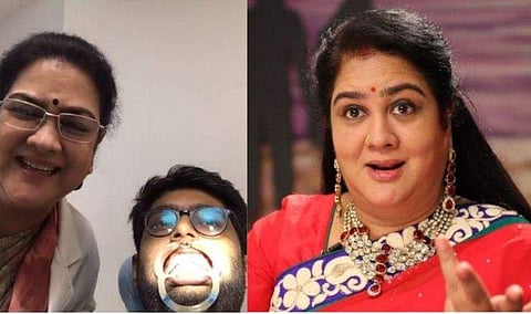 ഉർവശി ചേച്ചിയോട് 'കട്ട്' പറയാൻ ബുദ്ധിമുട്ടാണ്; വിഡിയോ പങ്കുവെച്ച് അനൂപ് സത്യൻ