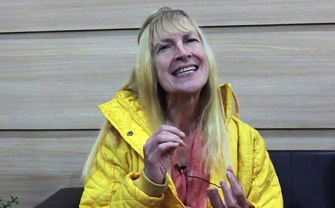 80 ദിവസം കേരളത്തിന്റെ സ്നേഹം അറിഞ്ഞു; നന്ദി അറിയിച്ച് അമേരിക്കൻ വനിത