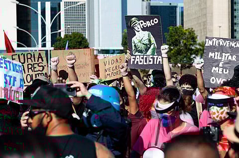 കോവിഡ് വ്യാപനത്തില്‍ രണ്ടാം സ്ഥാനത്ത്; 'ചെറിയ പനി'യെന്ന് പ്രസിഡന്റ്; ബ്രസീലിനെ വിറപ്പിച്ച് പ്രക്ഷോഭങ്ങള്‍