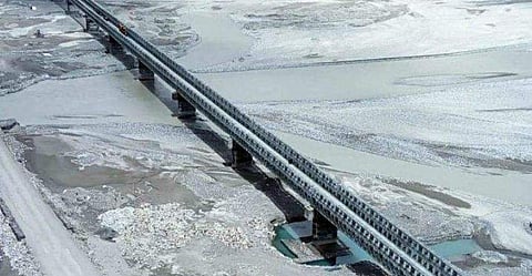 ചൈനയുടെ എതിർപ്പ് വകവെയ്ക്കാതെ ഇന്ത്യ; ​ഗൽവാൻ നദിക്ക് കുറുകെ പാലം പണി പൂർത്തിയാക്കി സൈന്യം