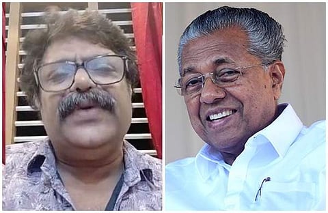 'മുഖ്യമന്ത്രി എന്റെ പണം എനിക്ക് തിരിച്ചുതരണം...'; സിനിമയ്ക്ക് വേണ്ടി പിരിച്ച പണം ദുരിതാശ്വാസ നിധിയിലേക്ക് പോയെന്ന് അലി അക്ബര്‍
