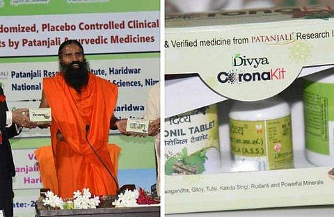 'കോവിഡ് മരുന്ന്'; ബാബ രാംദേവ് അടക്കം അഞ്ച് പേർക്കെതിരെ കേസ്
