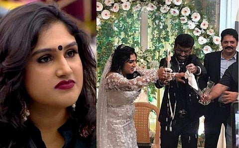നടി വനിത വിജയകുമാർ വിവാഹിതയായി; ബിഗ് ബോസ് താരത്തിന്റെ മൂന്നാം വിവാഹം