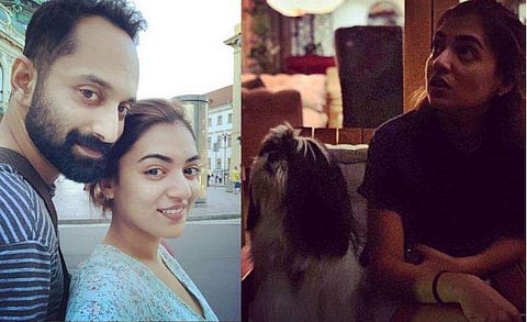 ഫഹദ് പറയുന്നതു കേട്ട് അന്തംവിട്ടിരിക്കുന്ന ഓറിയോയും നസ്രിയയും; വൈറലായി ചിത്രം